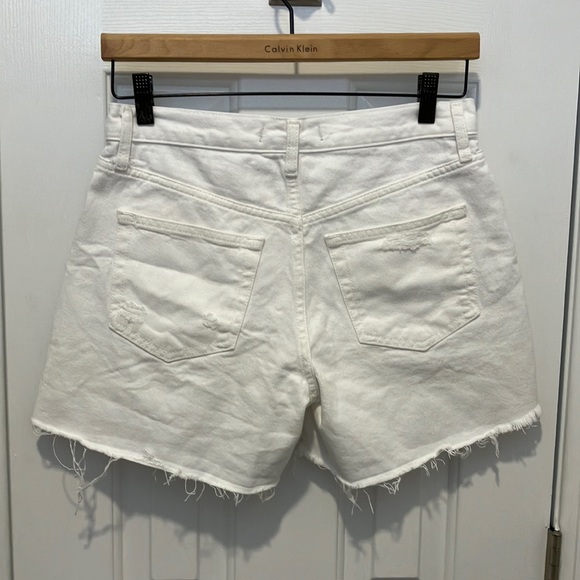 NWT Free People Button Fly distressed Shorts - Picture 5 of 7